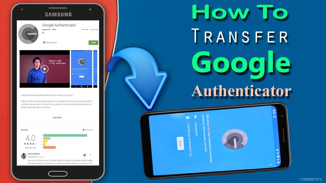 How To Transfer Google Authenticator to Another Android?