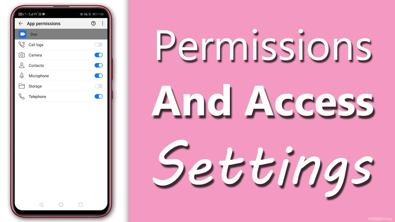 Permissions and Access Settings