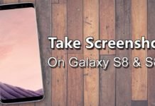How to Take Screenshot on Galaxy S8 and S8+? Take Screenshot On Samsung Galaxy S8 and S8+.