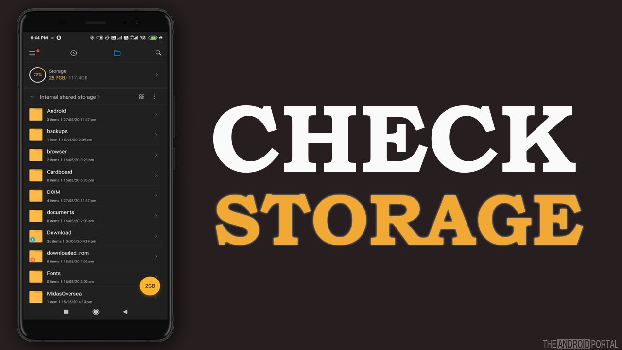 Check Storage