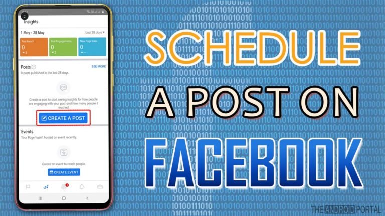 How Schedule a Post On Facebook1
