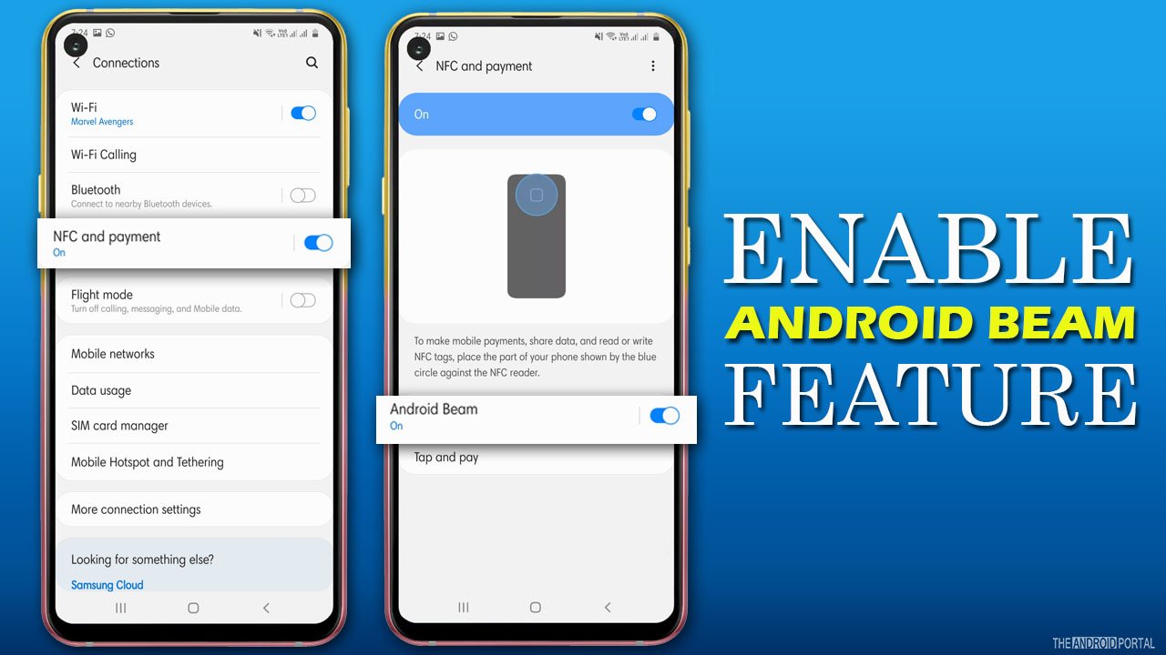 How To Enable Android Beam Feature