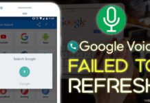 How To Fix Google Voice Failed To Refresh