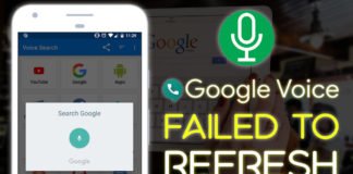 How To Fix Google Voice Failed To Refresh