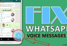 How To Fix Whatsapp Voice Messages Not Working Issue