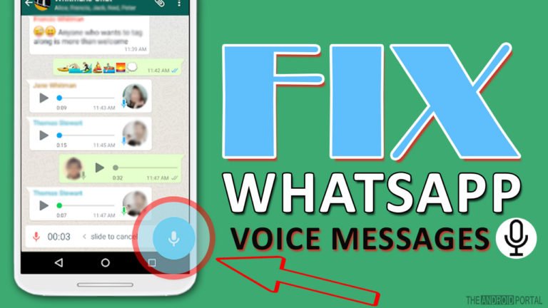How To Fix Whatsapp Voice Messages Not Working Issue