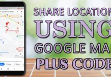 How To Share Location Using Google Maps Plus Code