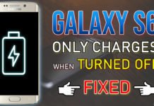 Samsung Galaxy S6 Only Charges When Turned Off - FIXED!.