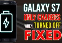 Samsung Galaxy S7 Only Charges When Turned Off - FIXED!