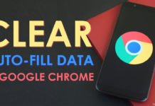 How To Clear Auto-fill Data On Google Chrome.
