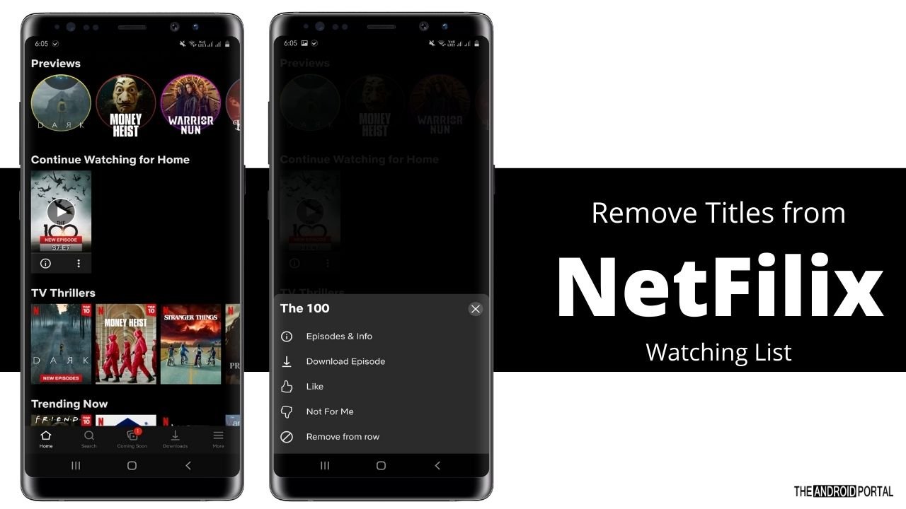 How To Remove Titles From Netflix Continue Watching List