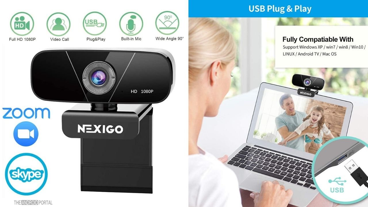 NexiGo 1080P HD Webcam