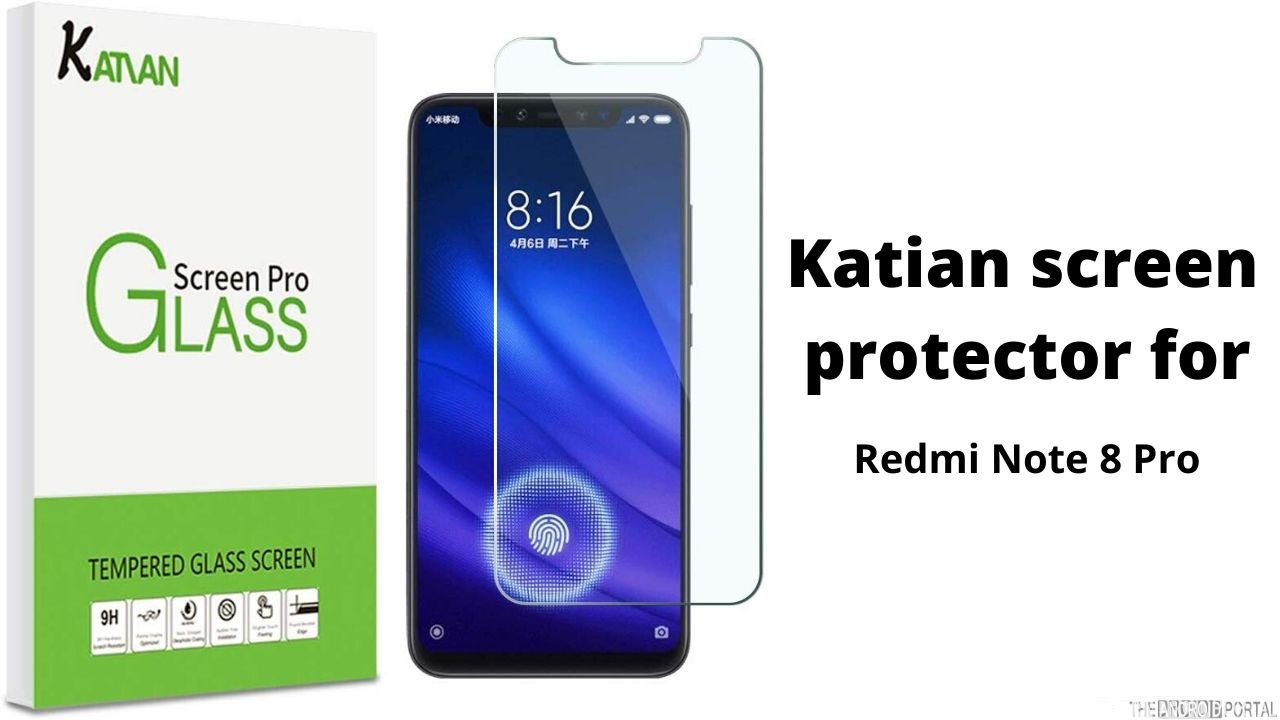 Katian screen protector for Redmi Note 8 Pro