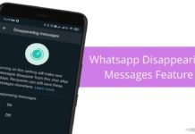 Enable - Disable Whatsapp Disappearing Messages