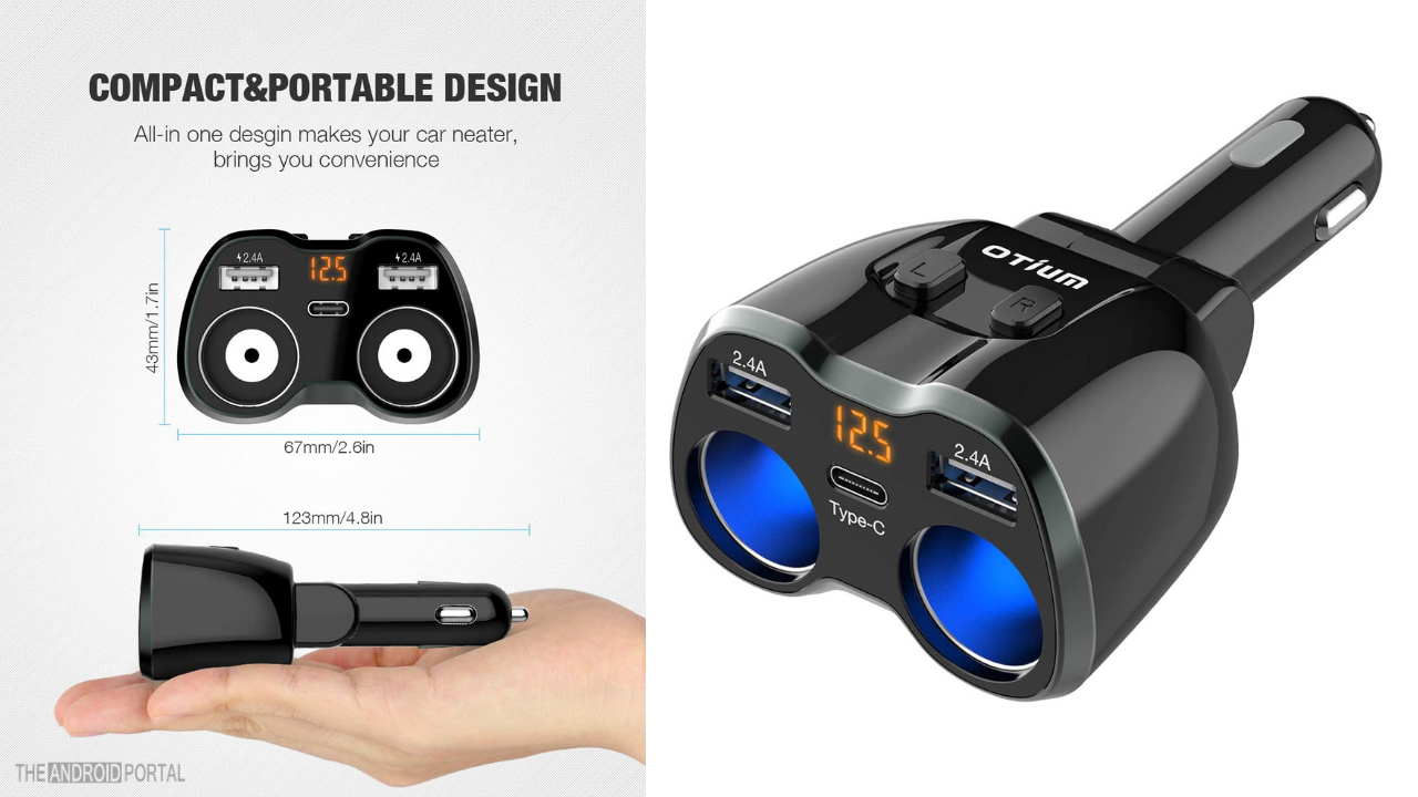 USB C Car Charger