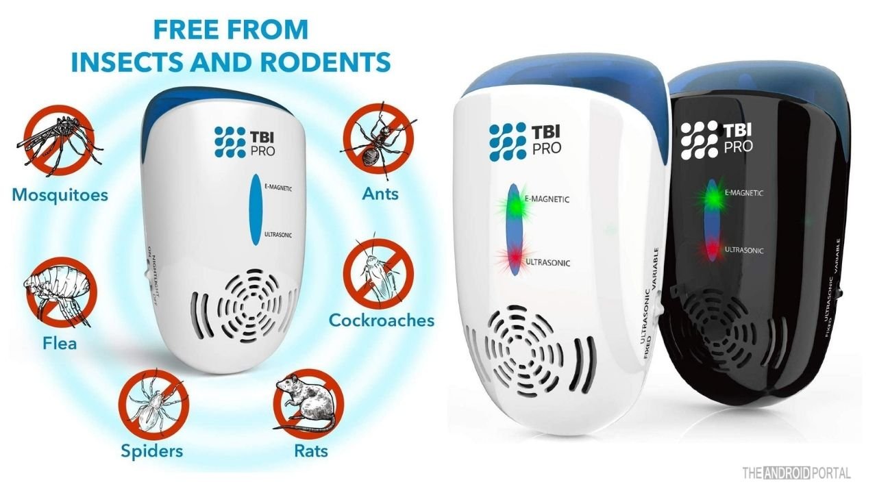 Effective Ultrasonic Pest Repeller - Wall Plug-in Electromagnetic & Ionic - Ant Fly Mosquito Mouse Rats Roach Repellent indoor
