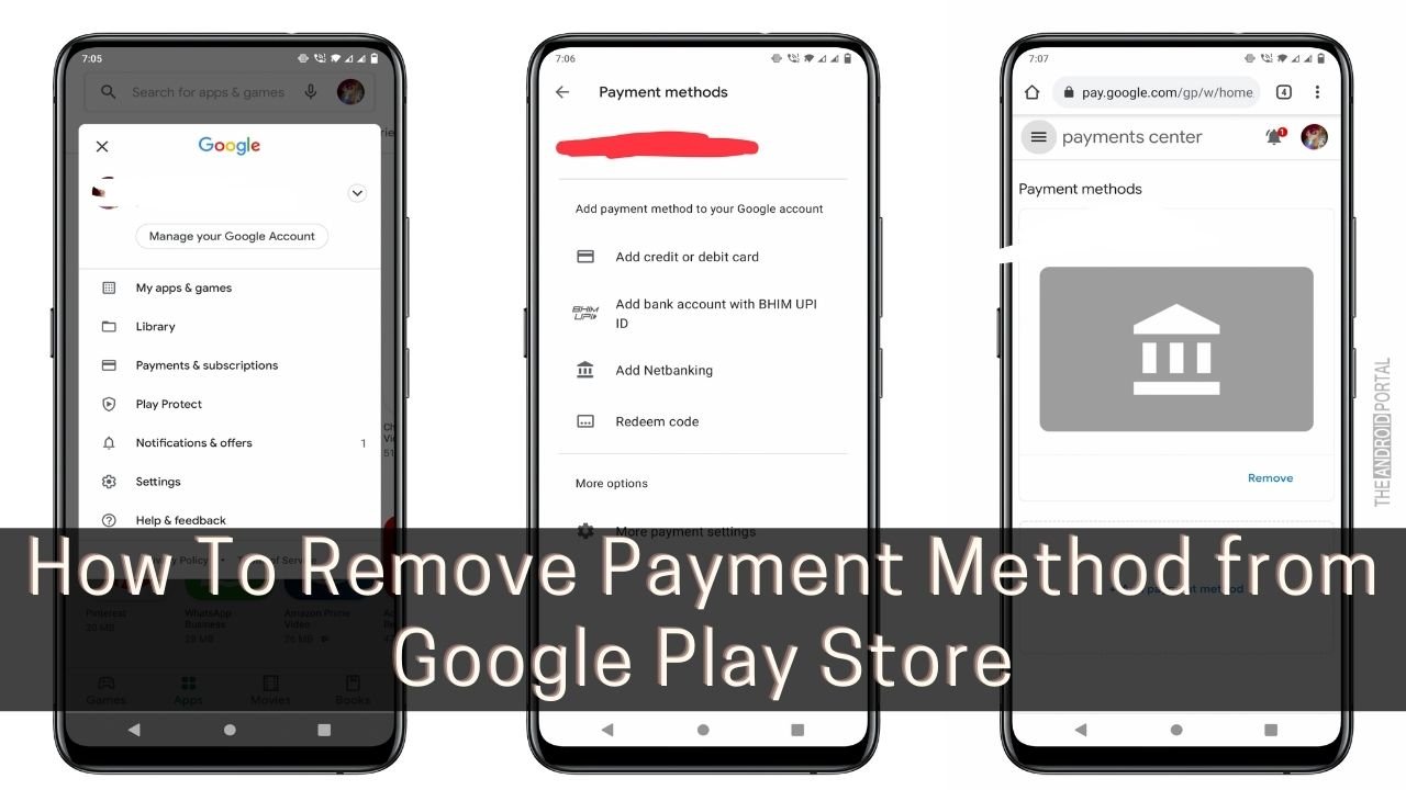 How To Remove Payment Method from Google Play Store