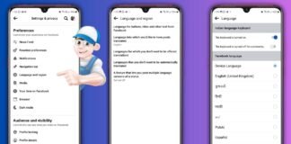 Step by step guide to change Facebook language on FB Android App