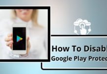 How To Disable Google Play Protect