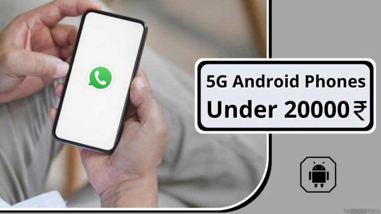 5G Android Phones Under 20000