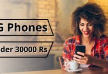 5G Phone under 30000RS