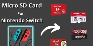 Best Micro SD Card For Nintendo Switch