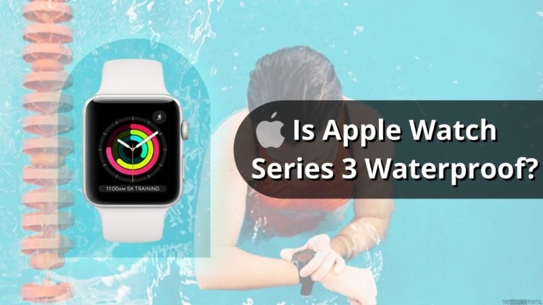 Is Apple Watch Series 3 Waterproof