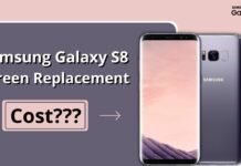 Samsung Galaxy S8 Screen Replacement Cost