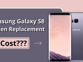 Samsung Galaxy S8 Screen Replacement Cost