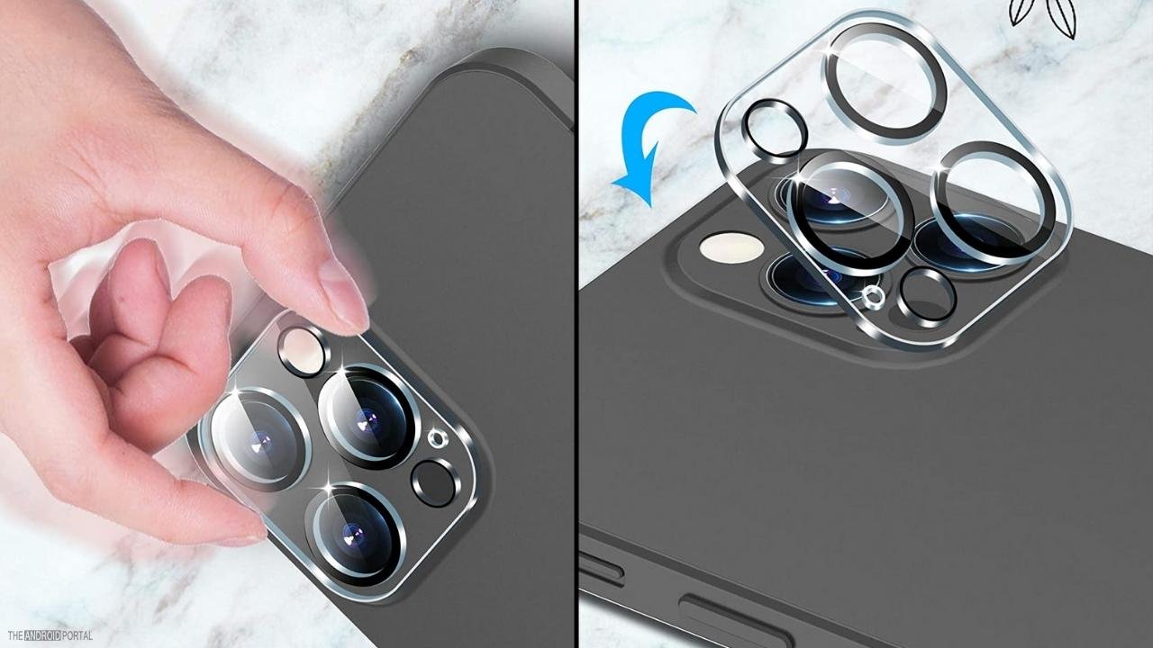 Unique Me iPhone 12 Pro Max Camera Protector