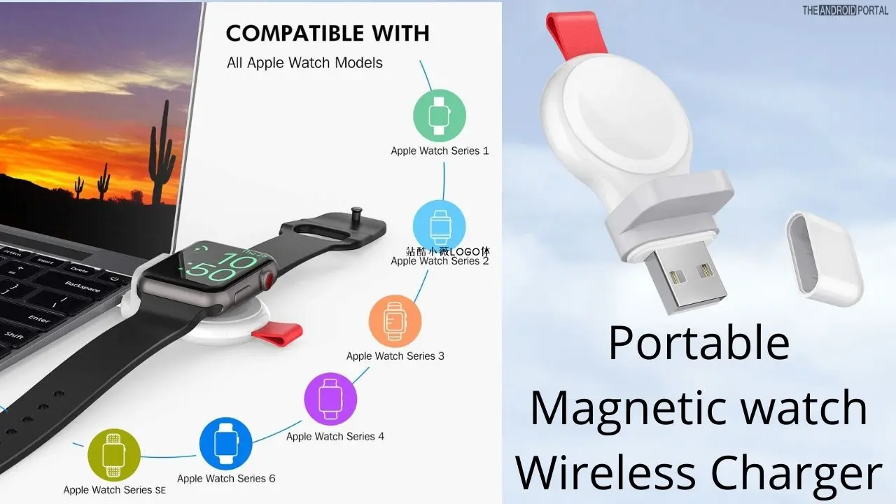 Portable Magnetic watch Wireless Charger