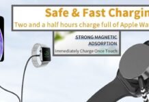 WATOE 2 in 1 Wireless Charging Cable