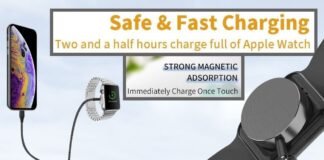 WATOE 2 in 1 Wireless Charging Cable