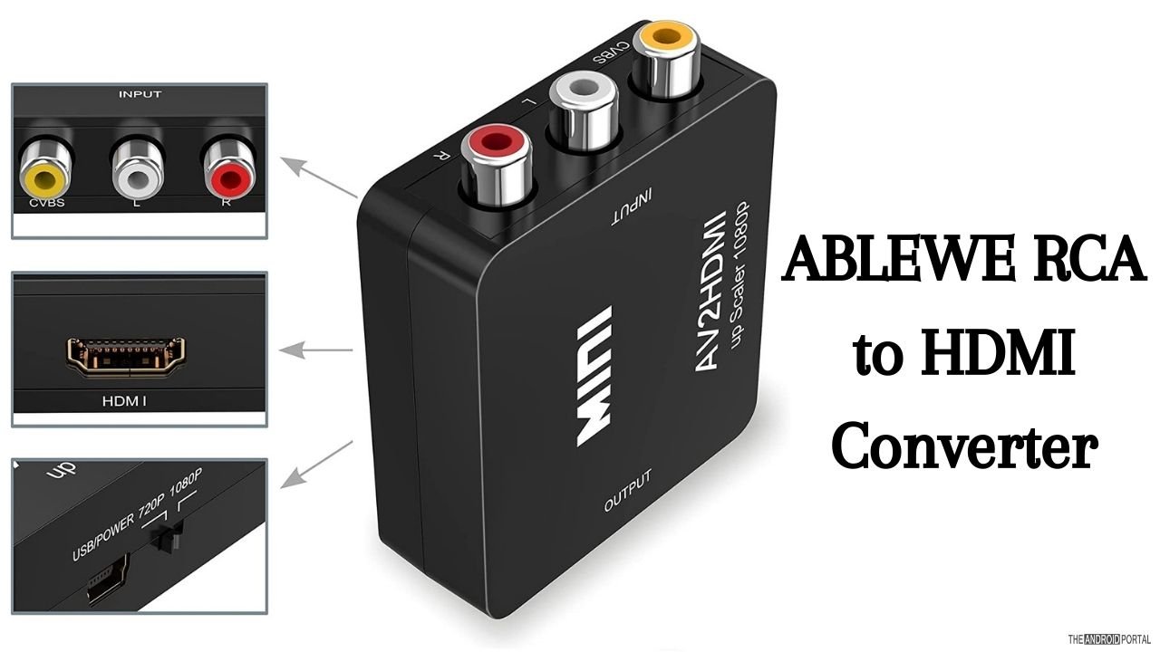 ABLEWE RCA to HDMI Converter