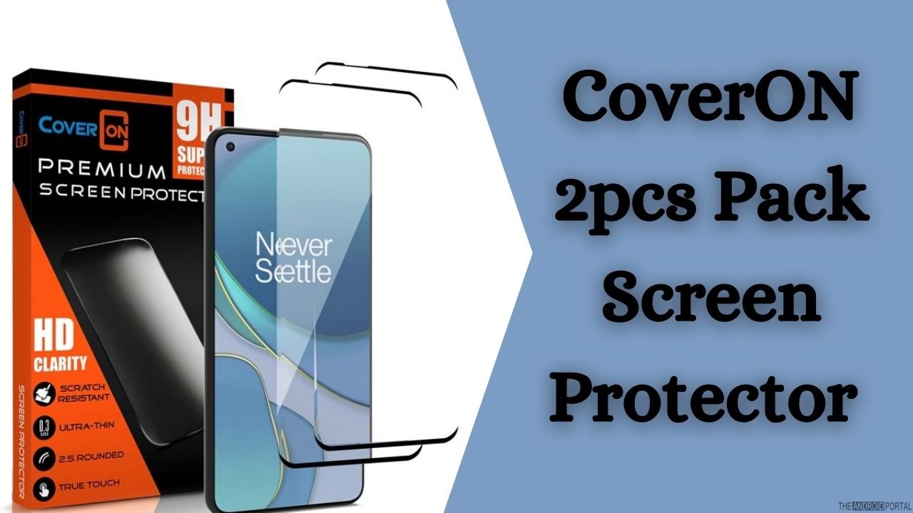 CoverON 2pcs Pack Screen Protector 