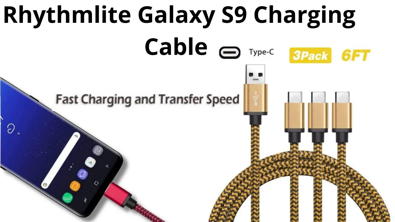 Rhythmlite Galaxy S9 Charging Cable 