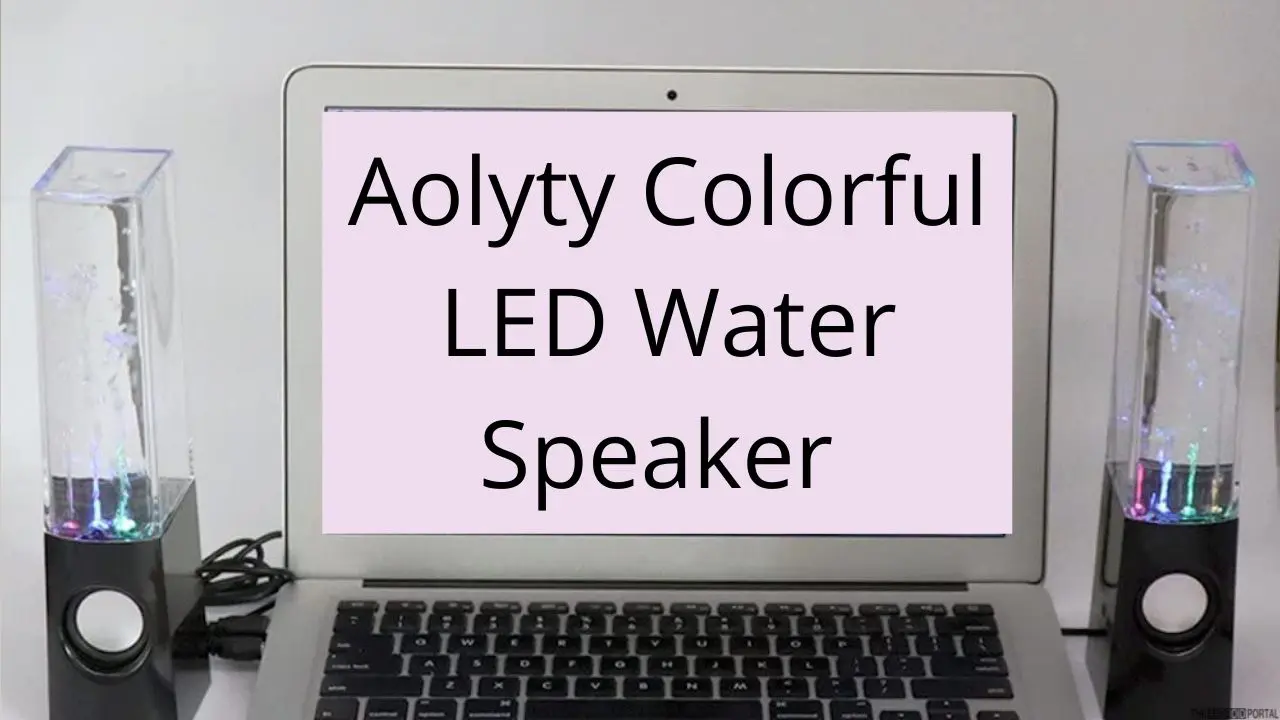 Aolyty Colorful LED Water Speaker 