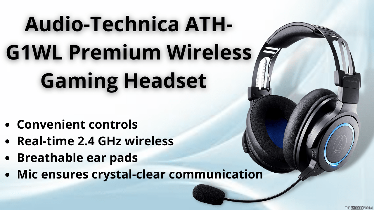 Audio-Technica ATH-G1WL Premium Wireless Gaming Headset  