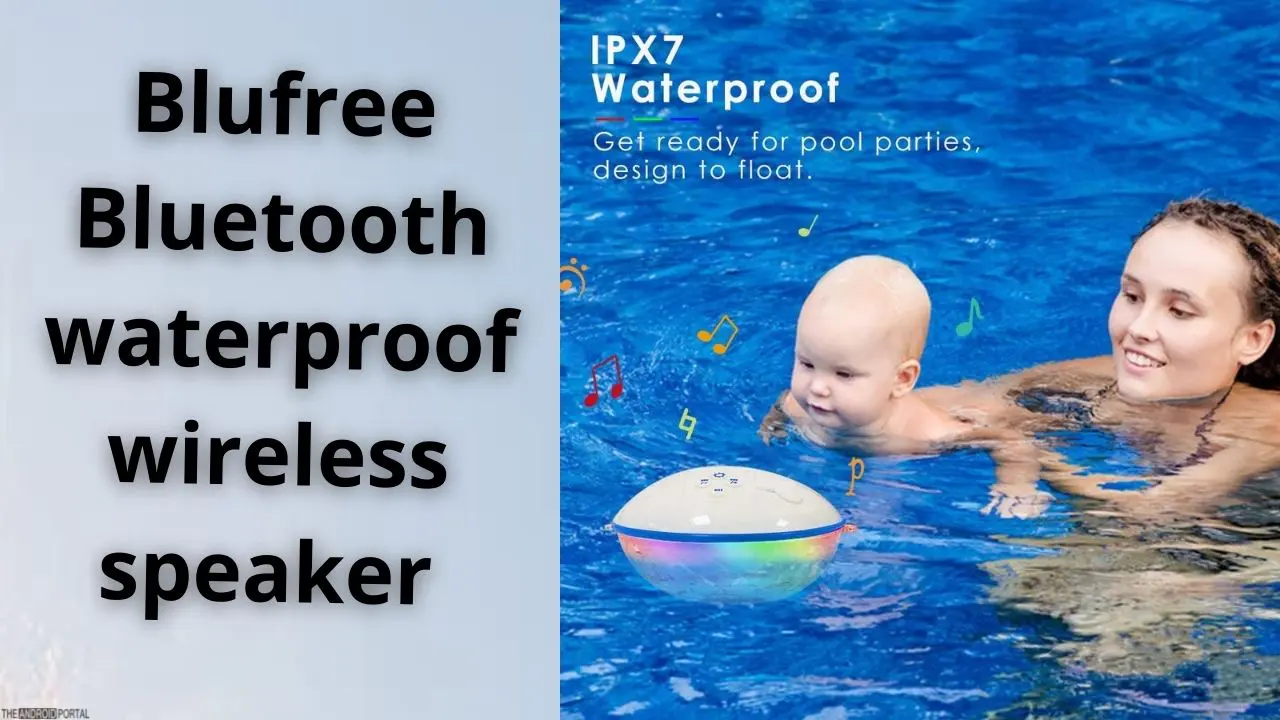 Blufree Bluetooth waterproof wireless speaker 
