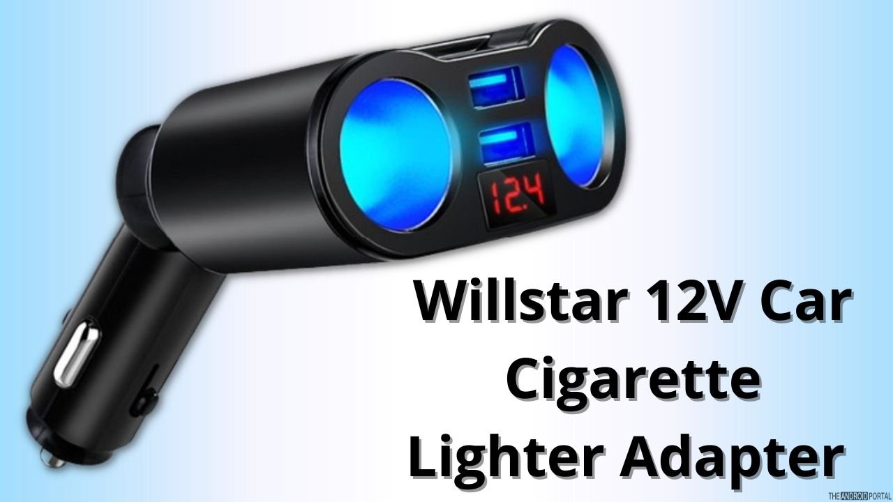 Willstar 12V Car Cigarette Lighter Adapter 