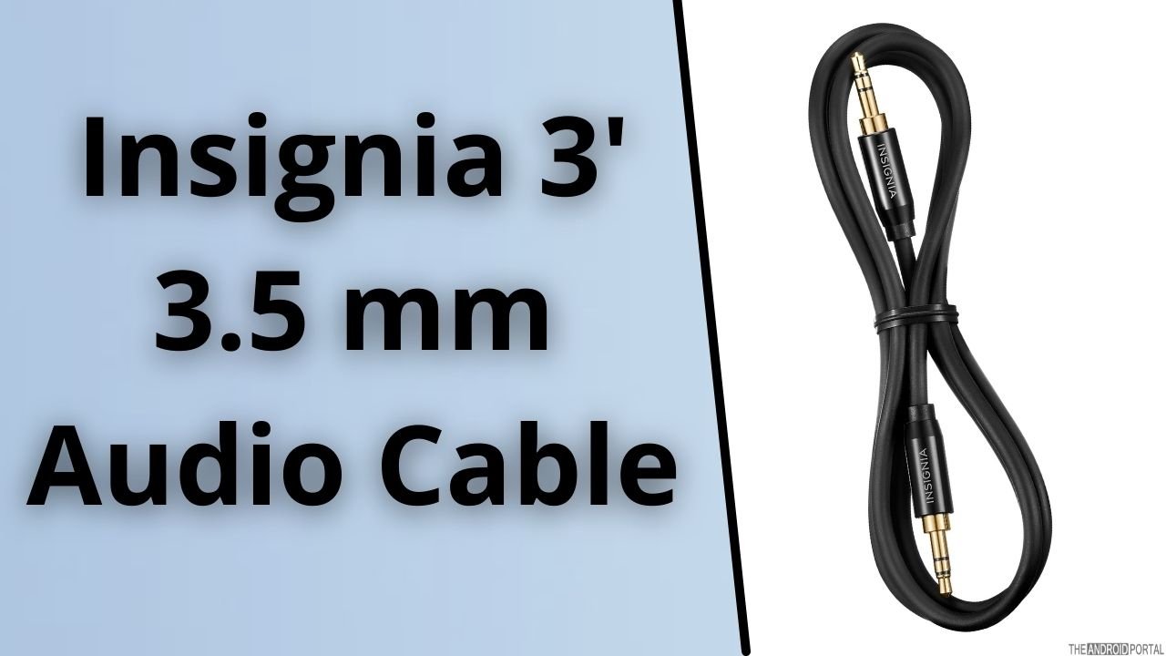 Insignia 3' 3.5 mm Audio Cable