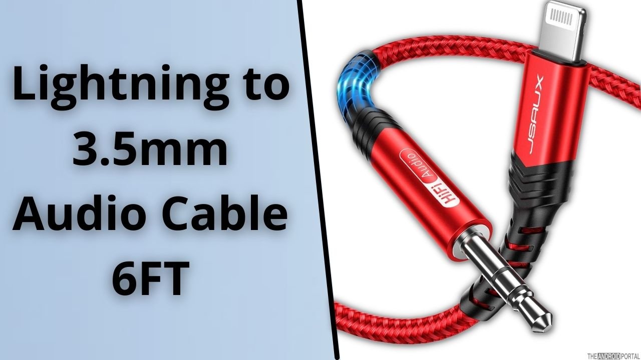 Lightning to 3.5mm Audio Cable 6FT
