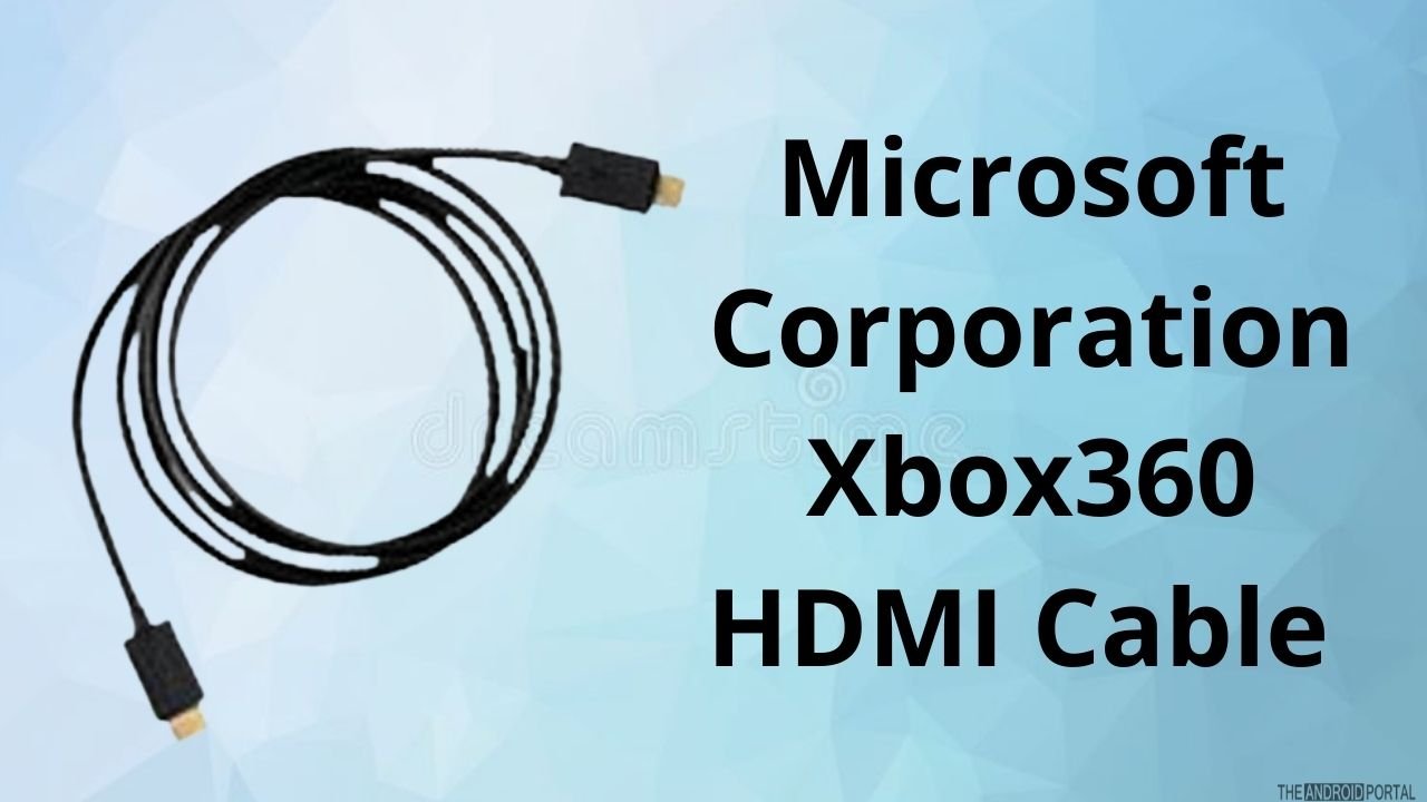 Microsoft Corporation Xbox360 HDMI Cable 