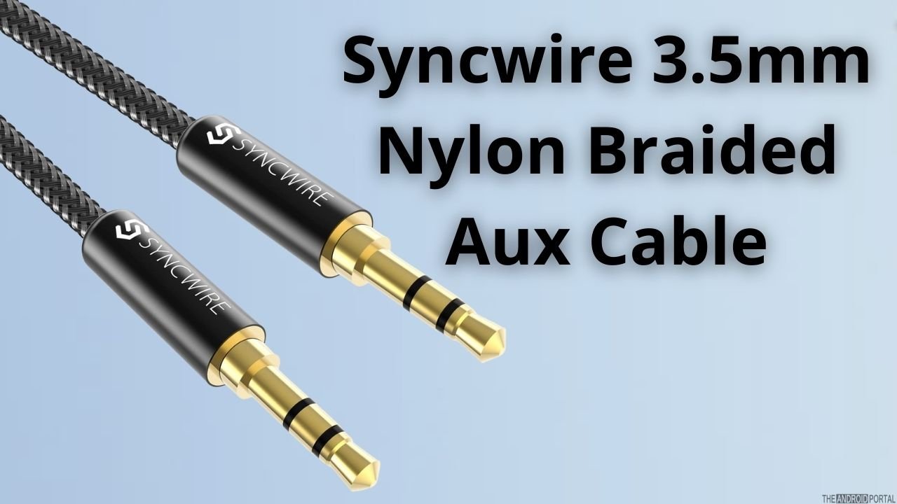 Syncwire 3.5mm Nylon Braided Aux Cable