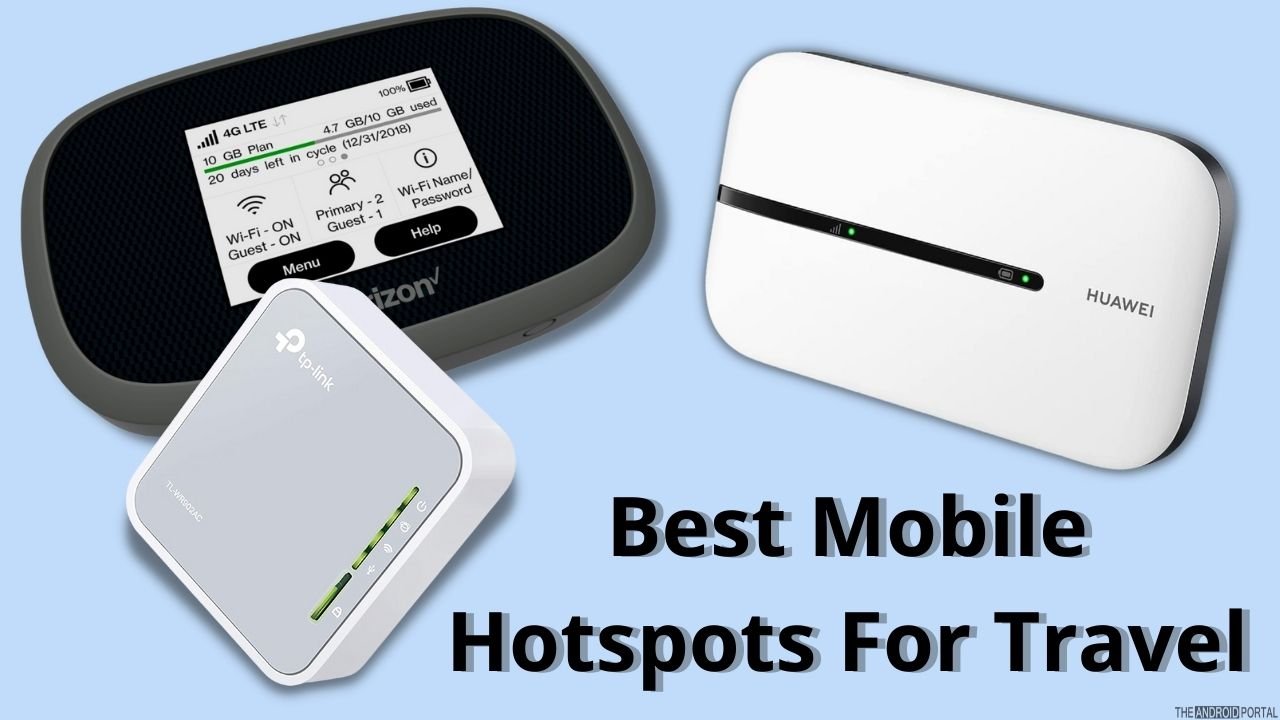 Best Mobile Hotspots For Travel in 2024