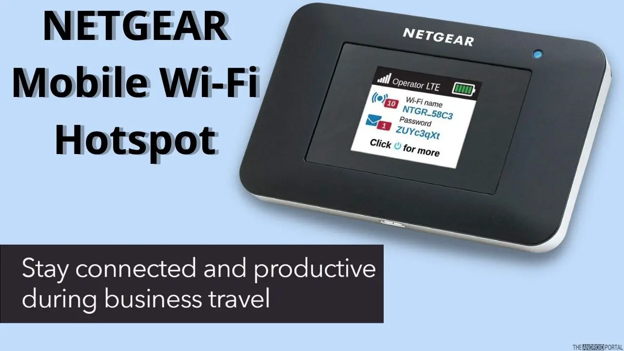 NETGEAR Mobile Wi-Fi Hotspot