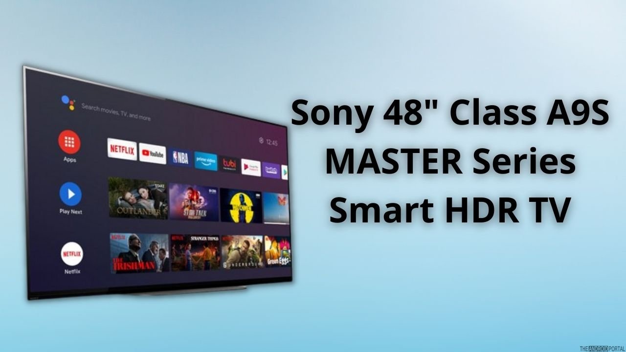 Sony 48" Class A9S MASTER Series Smart HDR TV