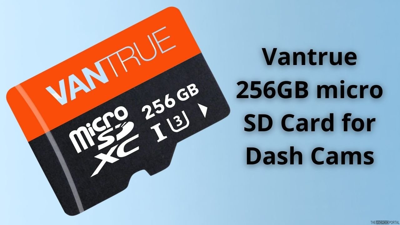 Vantrue 256GB micro SD Card for Dash Cams