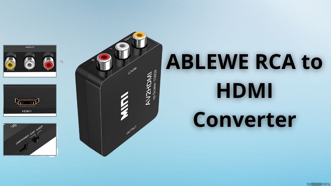 ABLEWE RCA to HDMI Converter