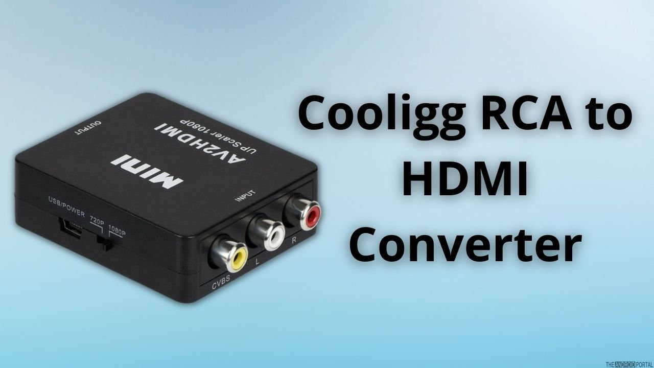 Cooligg RCA to HDMI Converter